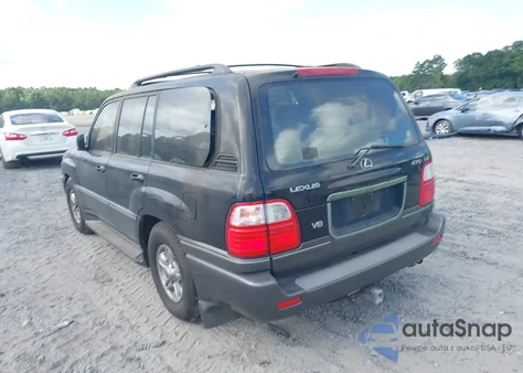 2001 Lexus Lx 470 из США, поврежденный, VIN JTJHT00W113502981